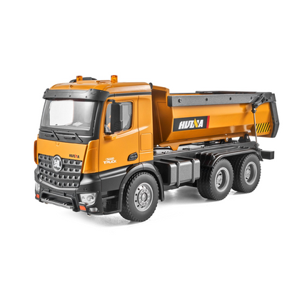 Christmas Gift! VEVOR RC Remote Control Dump Truck Toy Construction Vehicle Toy 10CH 1:14 Scale