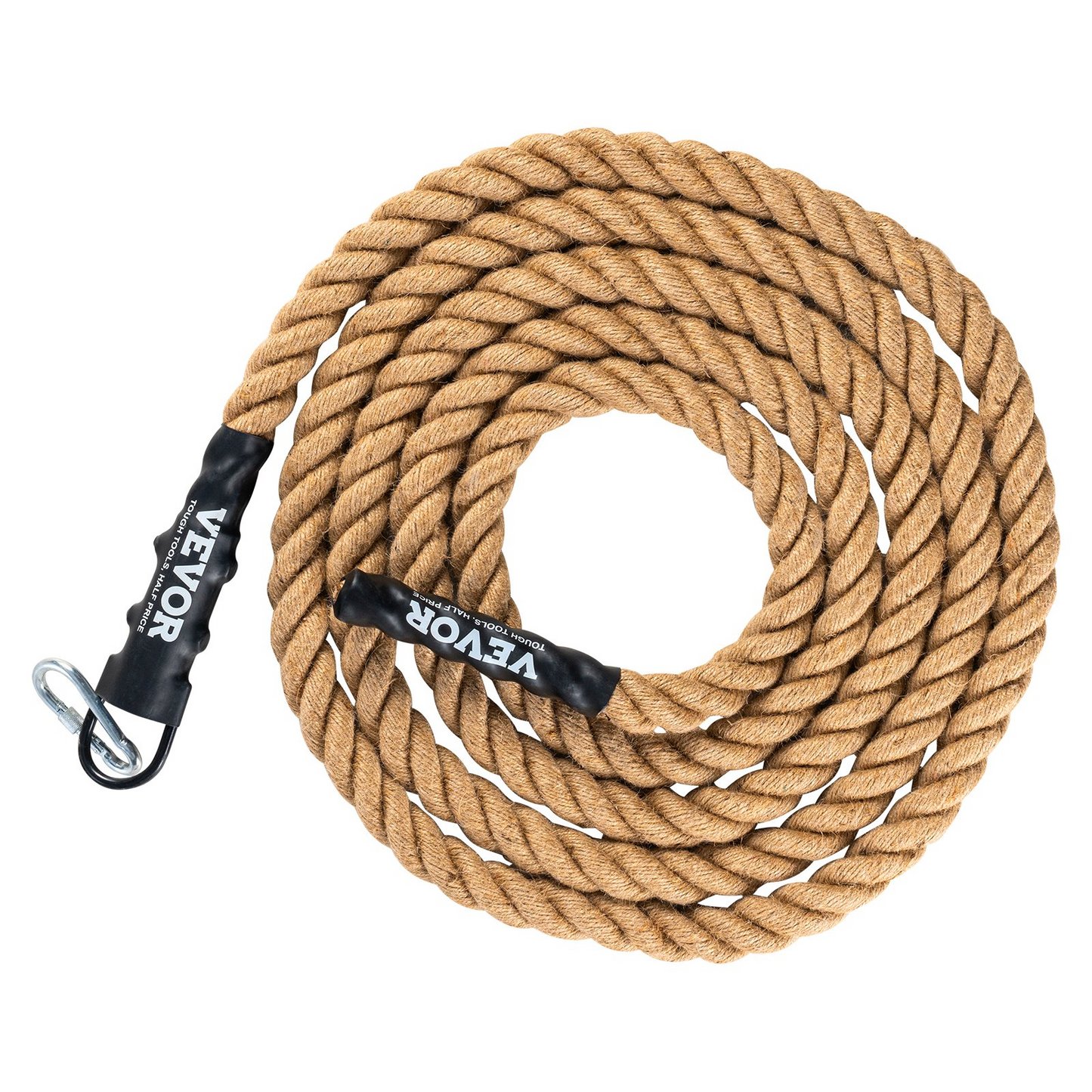 VEVOR 1.5"x30FT Gym Climbing Rope Fitness Strength Training Rope Home Exercise