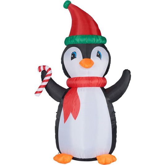 10ft Inflatable Penguin Lights