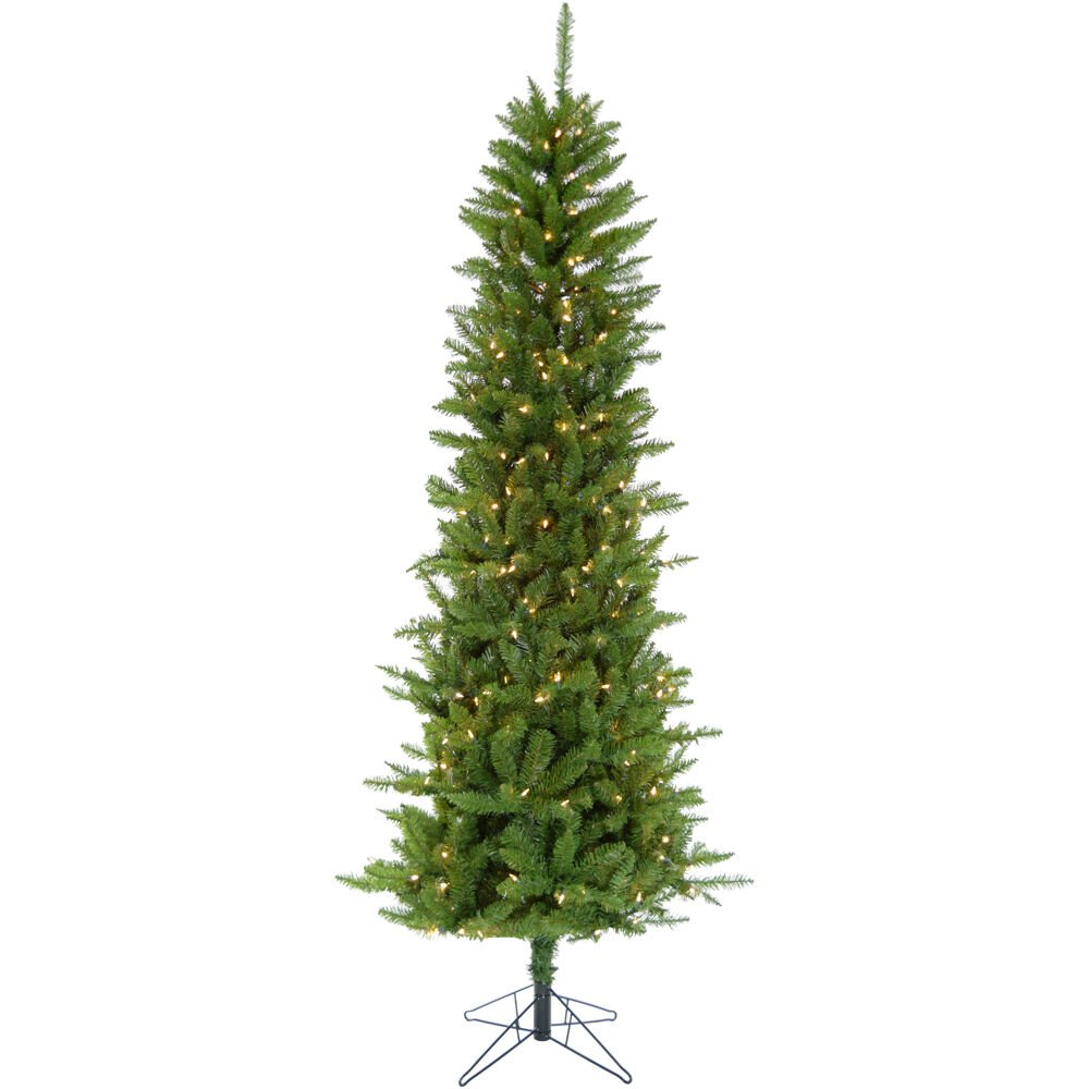 Christmas Time, 7.5' Winter Wonderland, Green Christmas Tree,ClrLEDLt,EZ