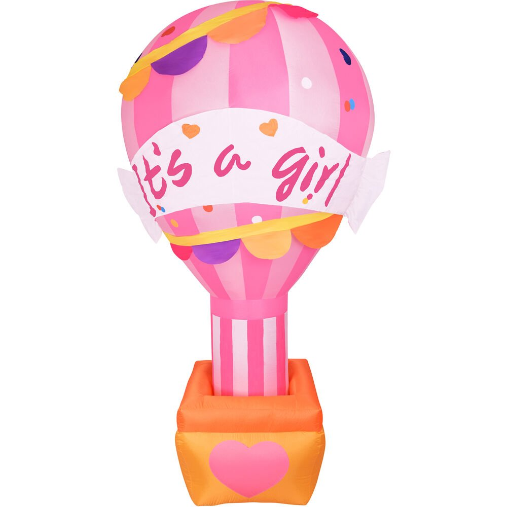 10ft Inflatable Its a Girl Announcement with Lights