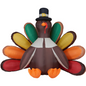 8ft Inflatable Turkey with Lights