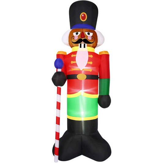 10ft Inflatable AA Nutcracker w/ Lights