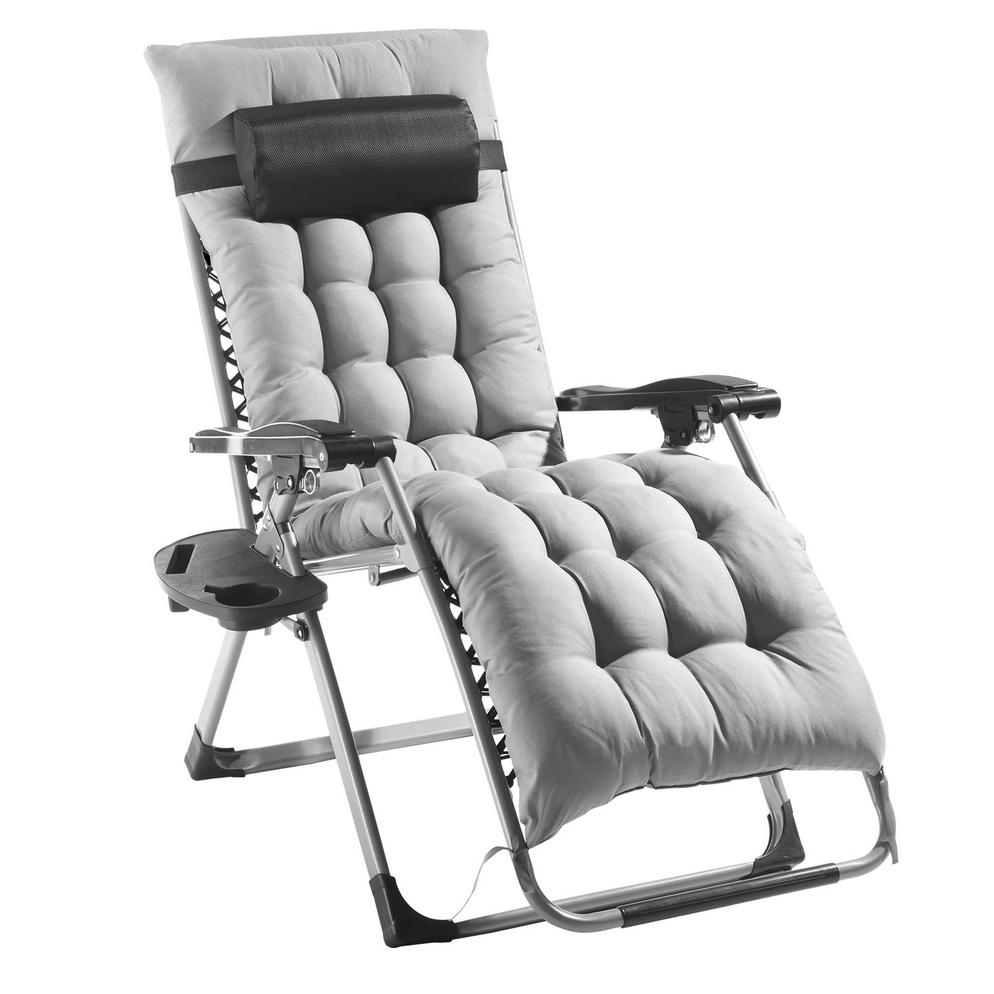 VEVOR Zero Gravity Chair 26" Zero Gravity Recliner Lounge Chair Indoor & Outdoor