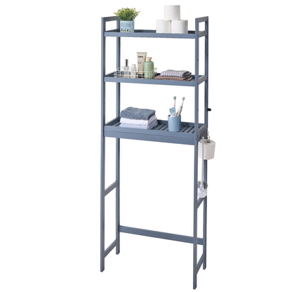 VEVOR Over the Toilet Storage 3-Tier Bathroom Shelf Rack Space Saver Organizer