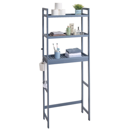 VEVOR Over the Toilet Storage 3-Tier Bathroom Shelf Rack Space Saver Organizer