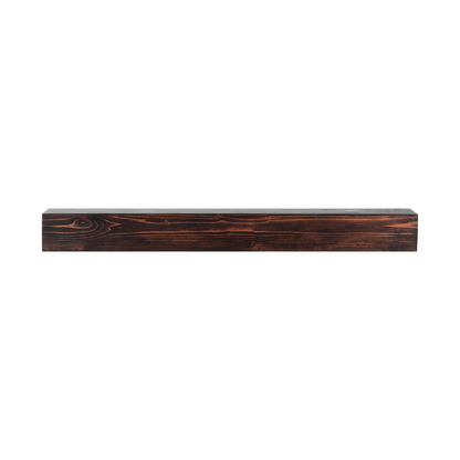 VEVOR Fireplace Mantel Wood Shelf Floating Rustic Fireplace Mantel 48" Brown