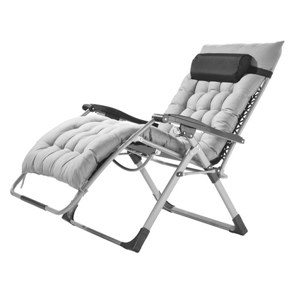 VEVOR Zero Gravity Chair 33" Zero Gravity Recliner Lounge Chair Indoor & Outdoor