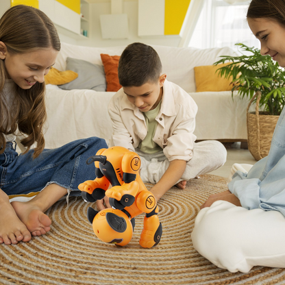 VEVOR RC Robot Dog Toy Talking Dancing Touch & Voice Remote Control Programmable