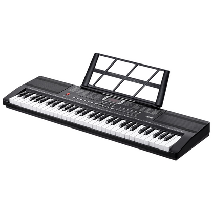 VEVOR 61 Key Digital Keyboard Piano Electric Portable 200 Tones 200 Rhythms