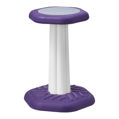 VEVOR Kids Wobble Chair, Active Chair with Sponge Cushion, Wobble Stool Improves Focus, Posture and Calm Children, Ideal for Schools and Home, Age 7-14, Purple