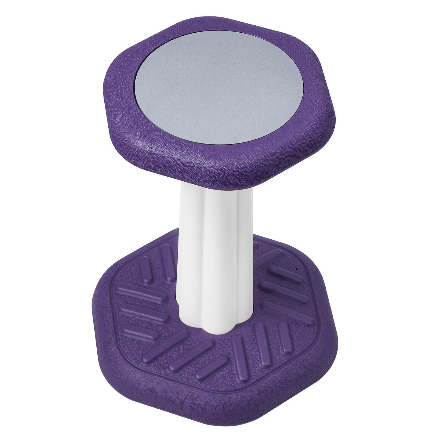 VEVOR Kids Wobble Chair, Active Chair with Sponge Cushion, Wobble Stool Improves Focus, Posture and Calm Children, Ideal for Schools and Home, Age 7-14, Purple