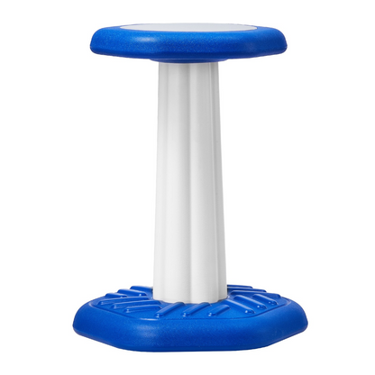 VEVOR Kids Wobble Chair (17.7-inch High), Active Chair with Sponge Cushion, Wobble Stool Improves Focus, Posture and Calm Children, Ideal for Schools and Home, Age 7-14, Blue