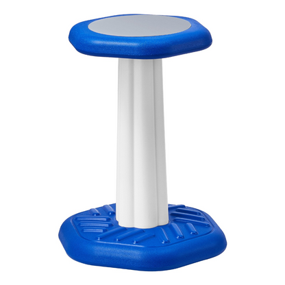 VEVOR Kids Wobble Chair (17.7-inch High), Active Chair with Sponge Cushion, Wobble Stool Improves Focus, Posture and Calm Children, Ideal for Schools and Home, Age 7-14, Blue