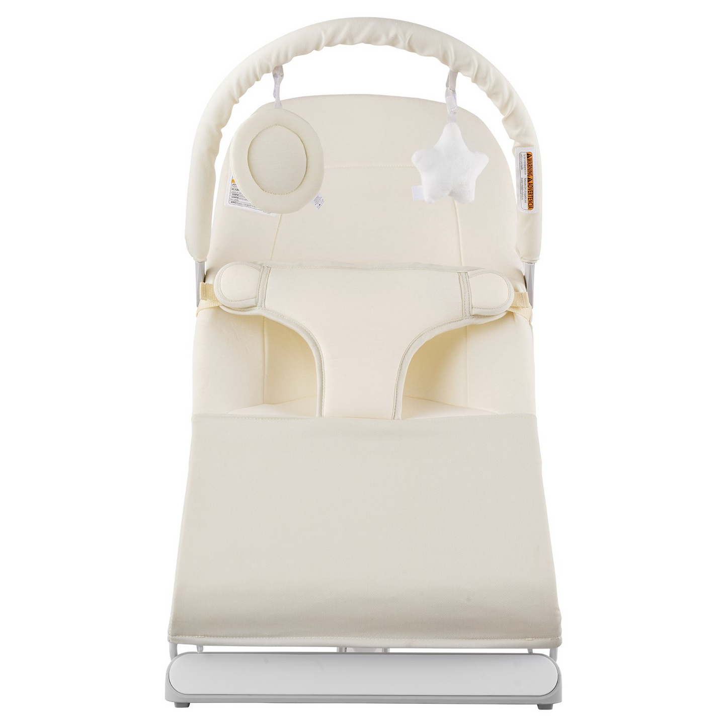 VEVOR Baby Bouncer Folding Bouncer Seat Chair for Babies 0-9 Months with Toy Bar