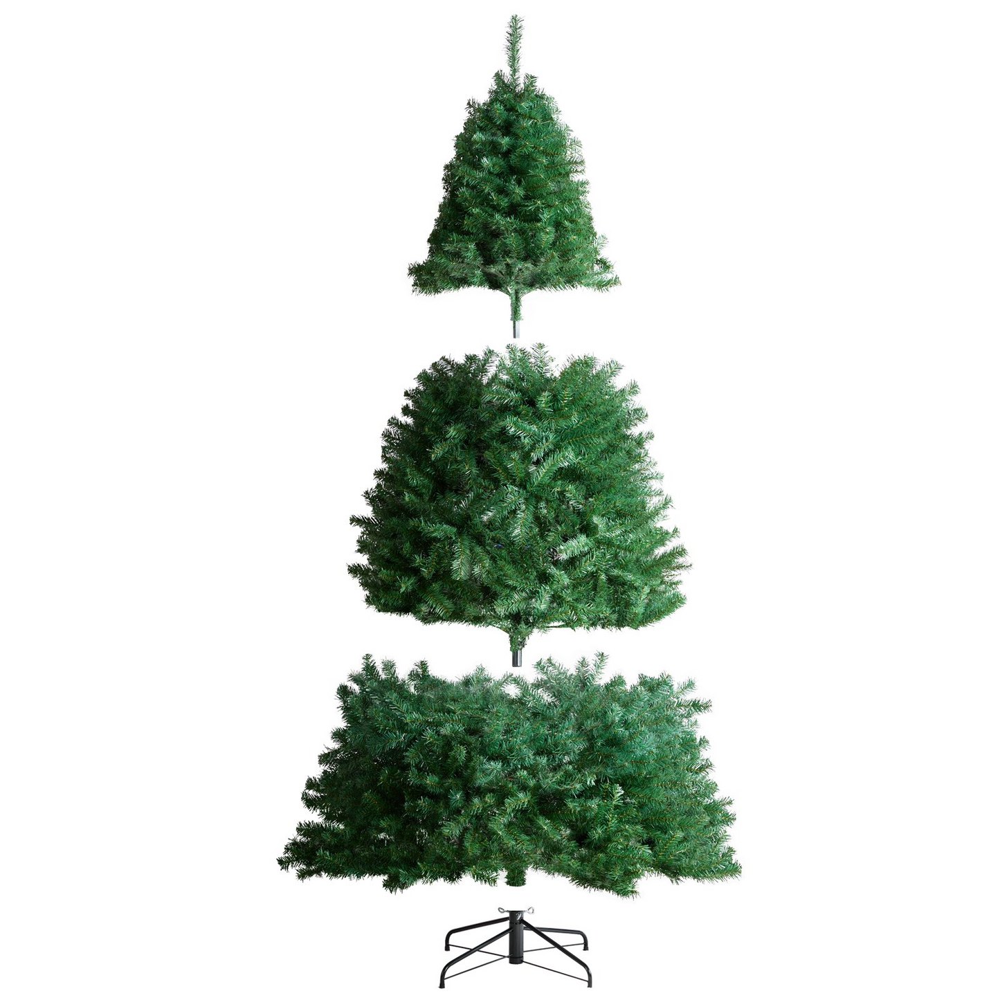 VEVOR 7.5ft Artificial Christmas Tree with 1346 Branch Tips