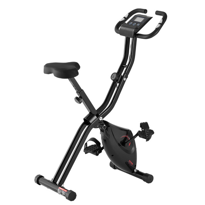 VEVOR Folding Exercise Bike Fitness Stationary Bike Upright Indoor Cycling Bike