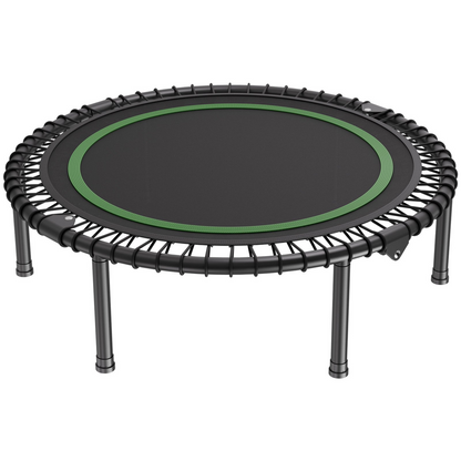 VEVOR 40" Foldable Mini Fitness Trampoline Adults Indoor Exercise Rebounder