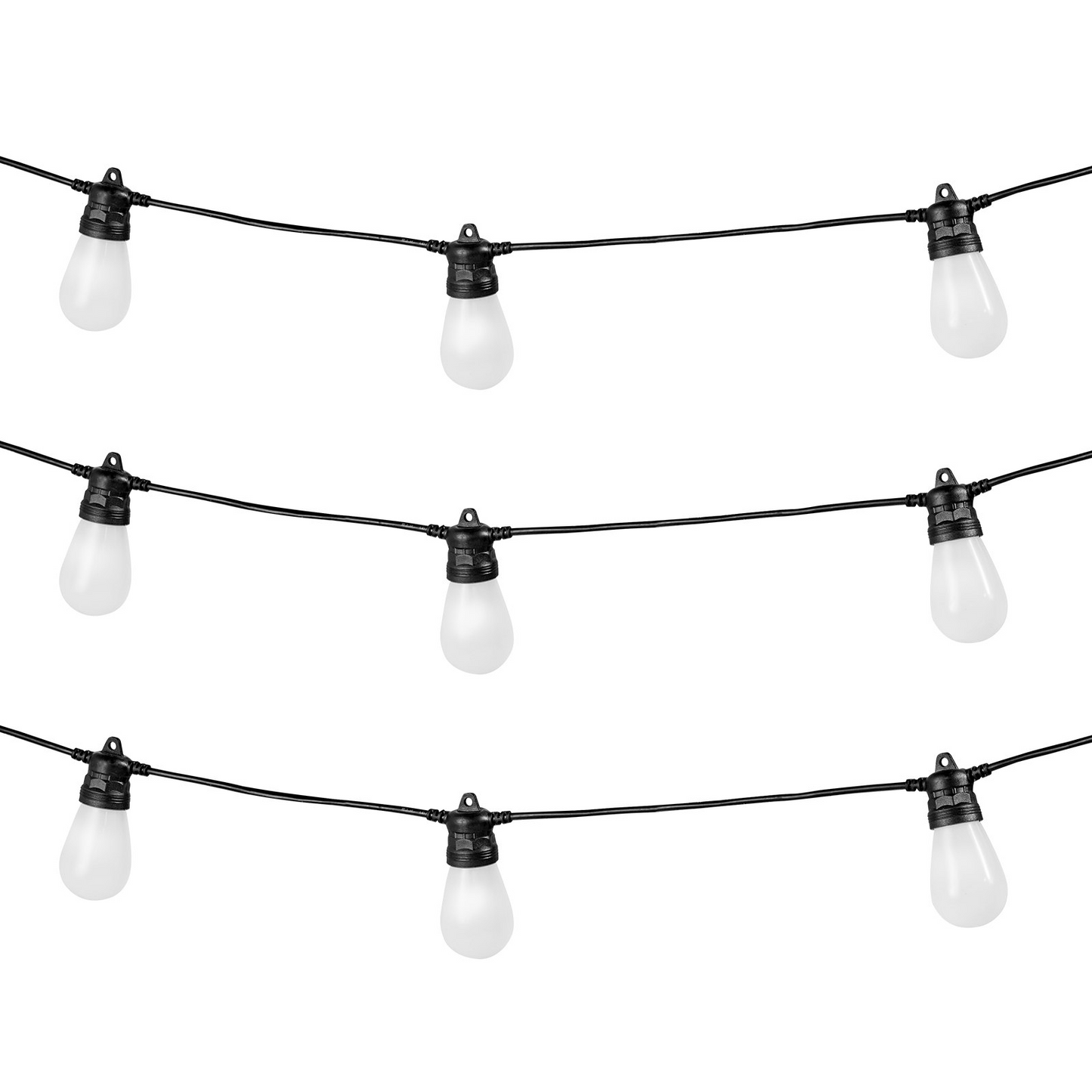 100FT RGB Outdoor String Lights Waterproof Patio Lights with APP Control