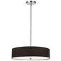 4LT Incandescent Pendant PC, Black Shade - Modern Lighting for Foyers, Living Rooms, and Kitchens