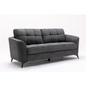 Callie Gray Velvet Fabric Sofa - Stylish and Comfortable | Shop Now