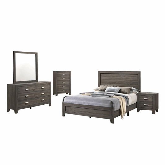 Anastasia 5 Piece Bedroom Set with Chest, Twin 🛏️✨📦