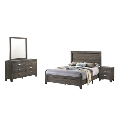 Anastasia 4-Piece Bedroom Set, Eastern King Size - Timeless Elegance for Your Home!