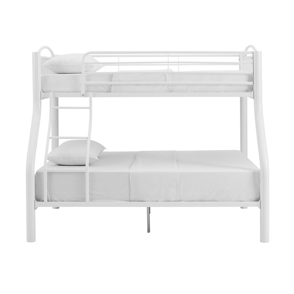 Heavy Metal Twin Full Bunk Bed - Sturdy Steel Construction