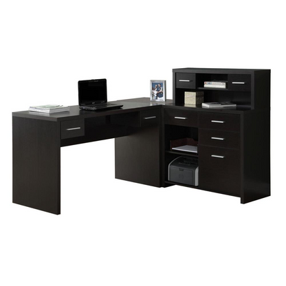 Corner Computer Desk with Storage Drawers | Home Office Furniture