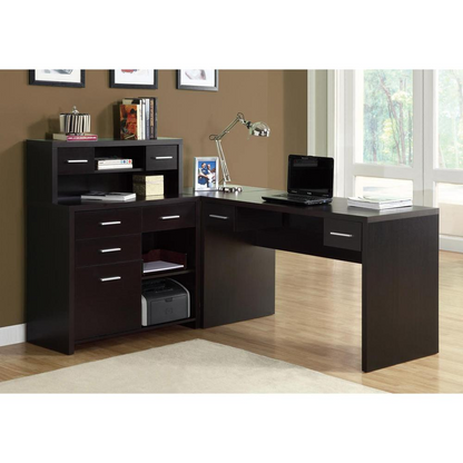 Corner Computer Desk with Storage Drawers | Home Office Furniture