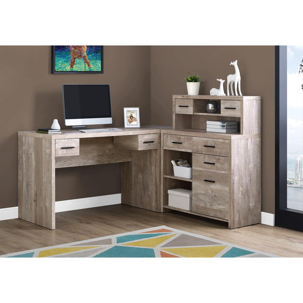 Corner Computer Desk with Storage Drawers | Home Office Furniture