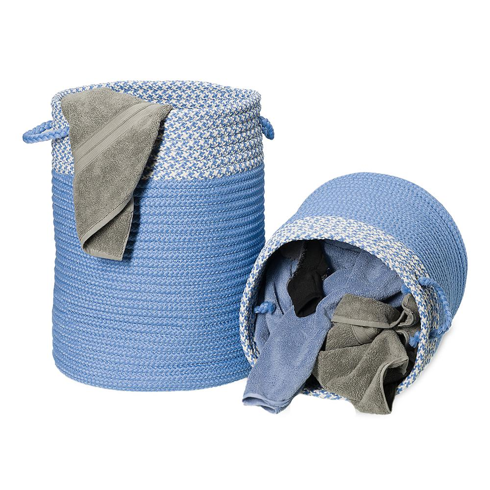 Splash In-Outdoor Hampers - Blue 17"x17"x22" | Stain/Fade/Mildew Resistant