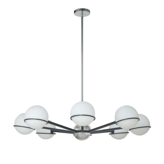 8LT Halogen Chandelier | Modern Sofia Lighting Collection