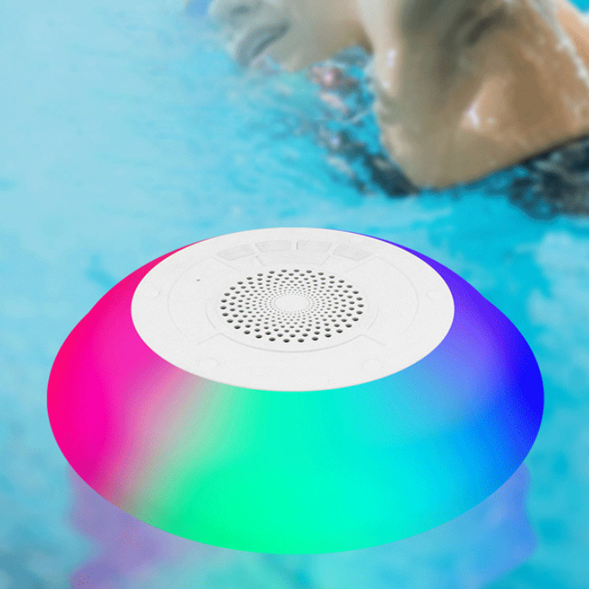 Flotilla Bluetooth Floating Speaker – Waterproof, LED, & Dual Pairing