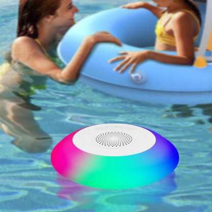 Flotilla Bluetooth Floating Speaker – Waterproof, LED, & Dual Pairing