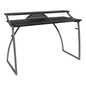 Alpha Battlestation Gaming Desk in Black Finish, ALP25-BLK