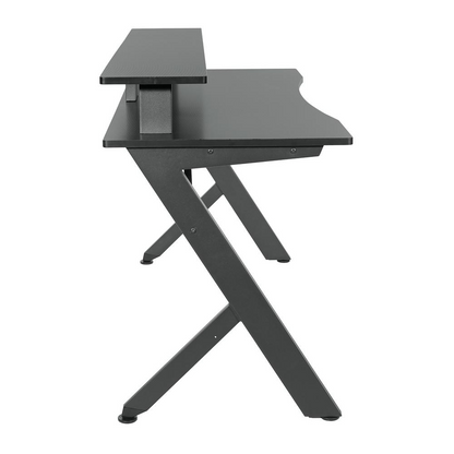 Area51 Battlestation Gaming Desk with Matte Black Legs, ARE25-BLK - Ultimate Gaming Setup