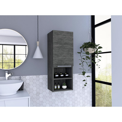 Savona Bathroom Cabinet - Smoky Oak | Modern Design | Durable & Stylish