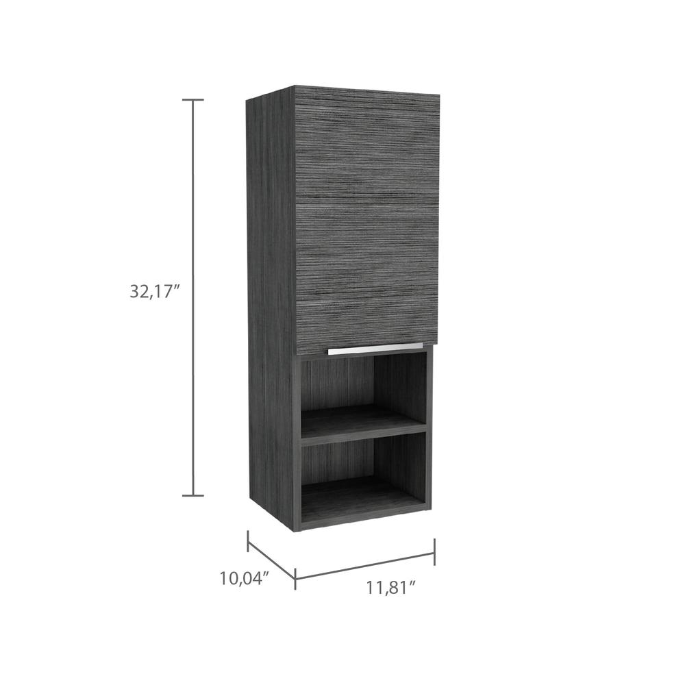 Savona Bathroom Cabinet - Smoky Oak | Modern Design | Durable & Stylish