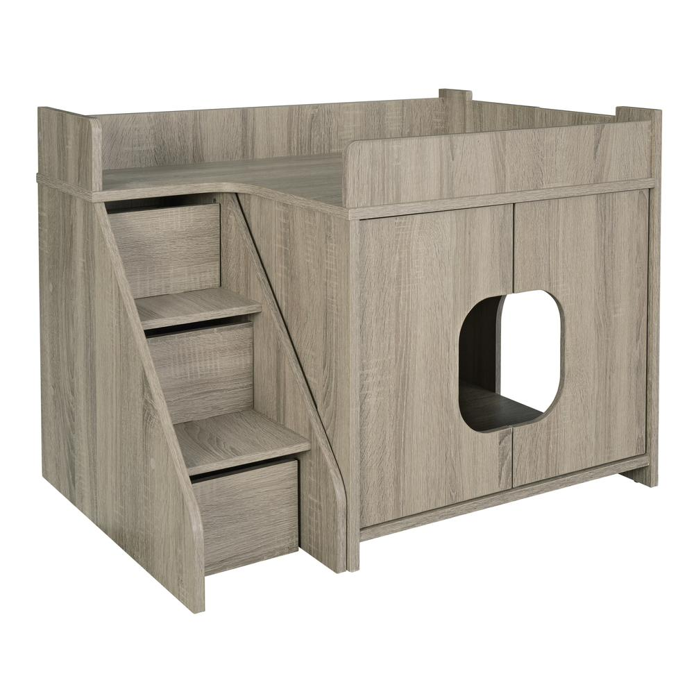 Cat Pet House - Dark Taupe | Functional and Spacious Cat House