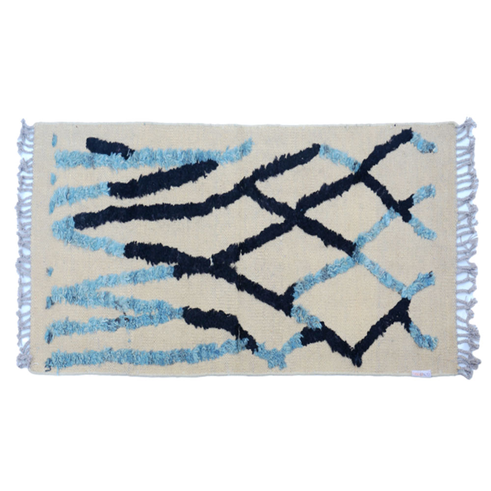 IKAT Malayta Casper Kilim Rug - Handwoven Colorful Rug for Stylish Interiors