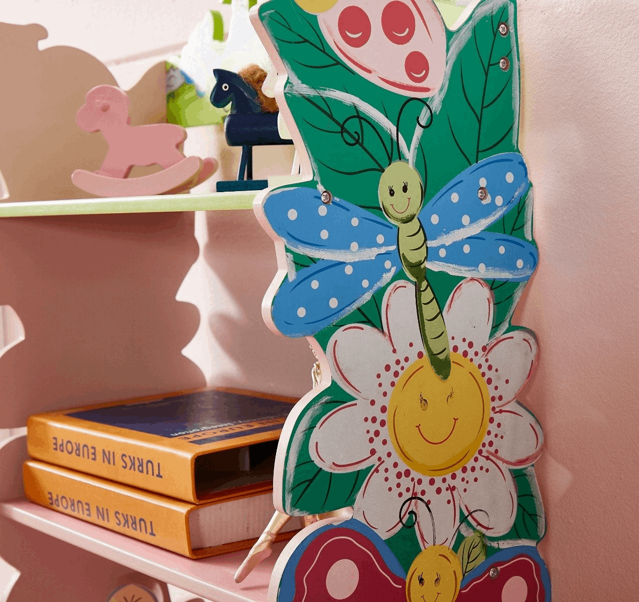 Children's Painted Bookshelves - Bookshelf with Drawers 🌈📚