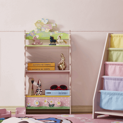 Children's Painted Bookshelves - Bookshelf with Drawers 🌈📚