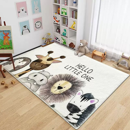 Wild and Exotic Animal Print Rugs - Premium Quality, Soft and Cozy, Perfect for Home Decor