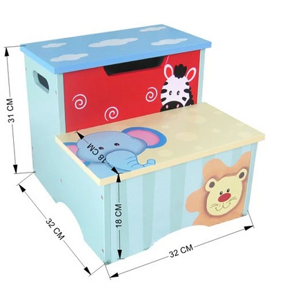 Childrens Animal Step Stools - Safe and Adorable Step Stool for Kids