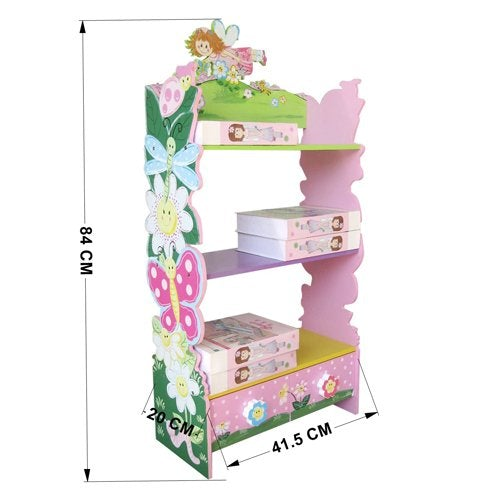 Children's Painted Bookshelves - Bookshelf with Drawers for Organized and Colorful Rooms