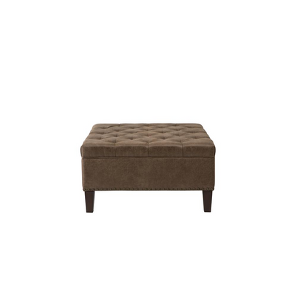 Madison Park Lindsey Tufted Square Cocktail Ottoman - Chic and Sophisticated