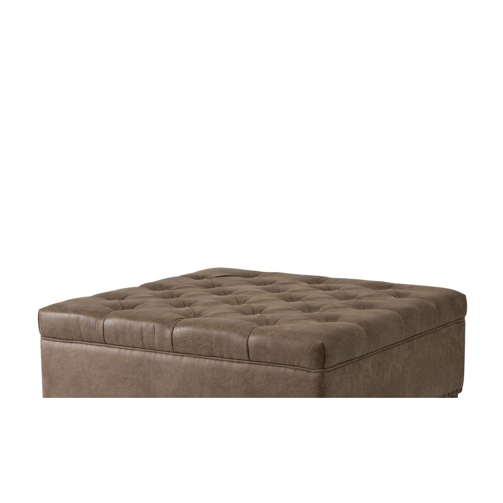 Madison Park Lindsey Tufted Square Cocktail Ottoman - Chic and Sophisticated