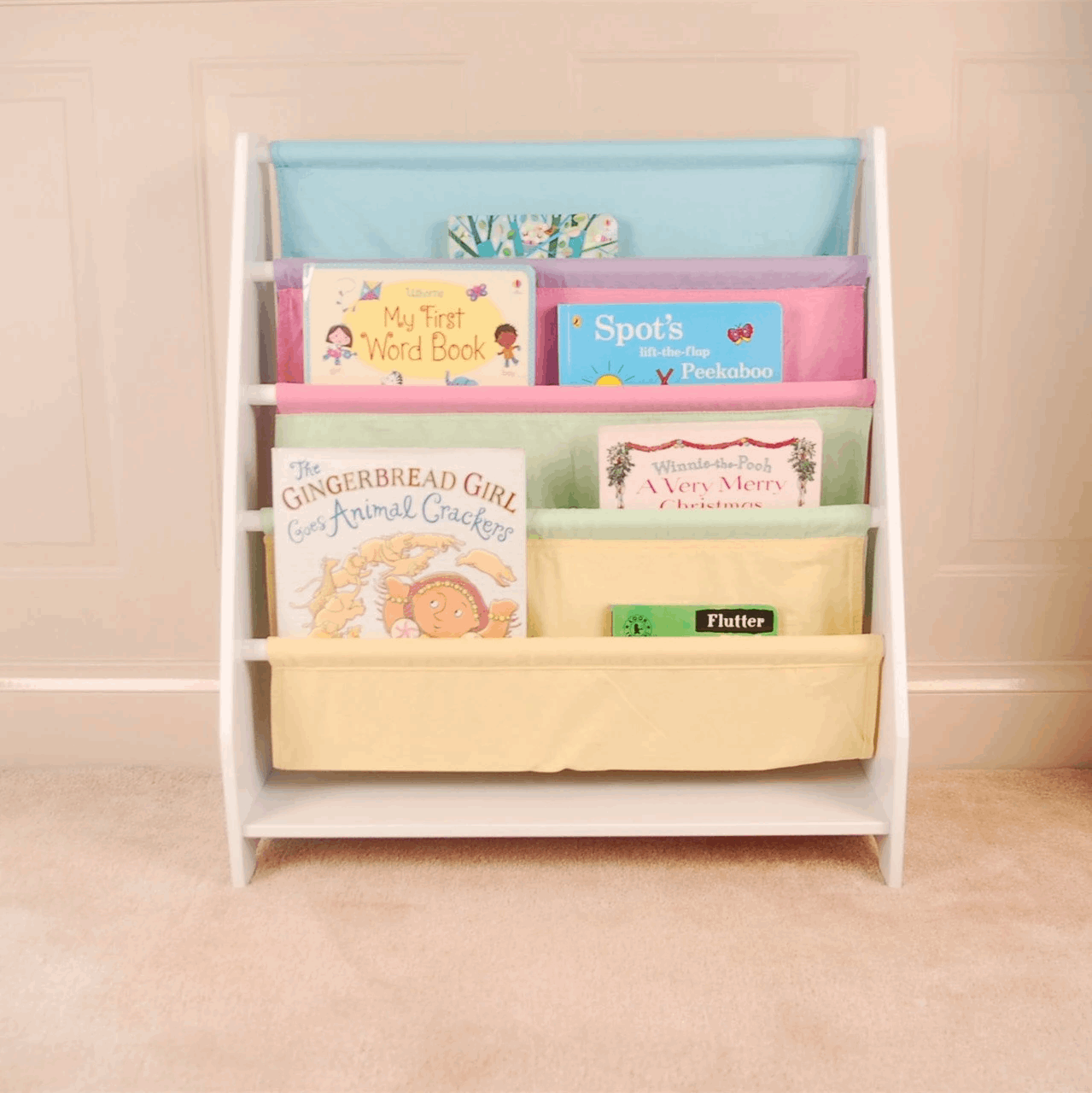 Children's  Small White Bookshelf - Modern White Bookshelf 📚✨