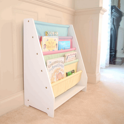 Children's  Small White Bookshelf - Modern White Bookshelf 📚✨